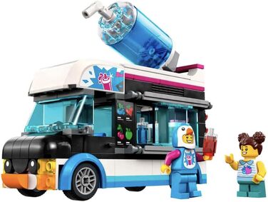 Конструктор LEGO City 60384, Фургон із напоями Slushy, 194 деталі