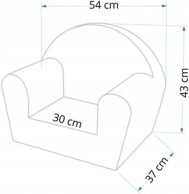 Дитяче крісло 544337 см Сірий Дитячий диван від 1 року Дитячий диван міні-диван дитяче крісло ігровий диван меблі для дитячої кімнати з подушками