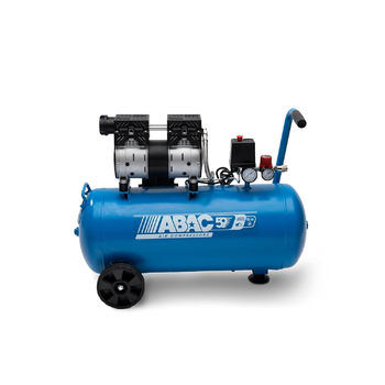 Малошумний повітряний компресор EASE-AIR 50, безмасляний повітряний компресор, максимальний тиск 8 бар, потужність 1 к.с., 50-літр