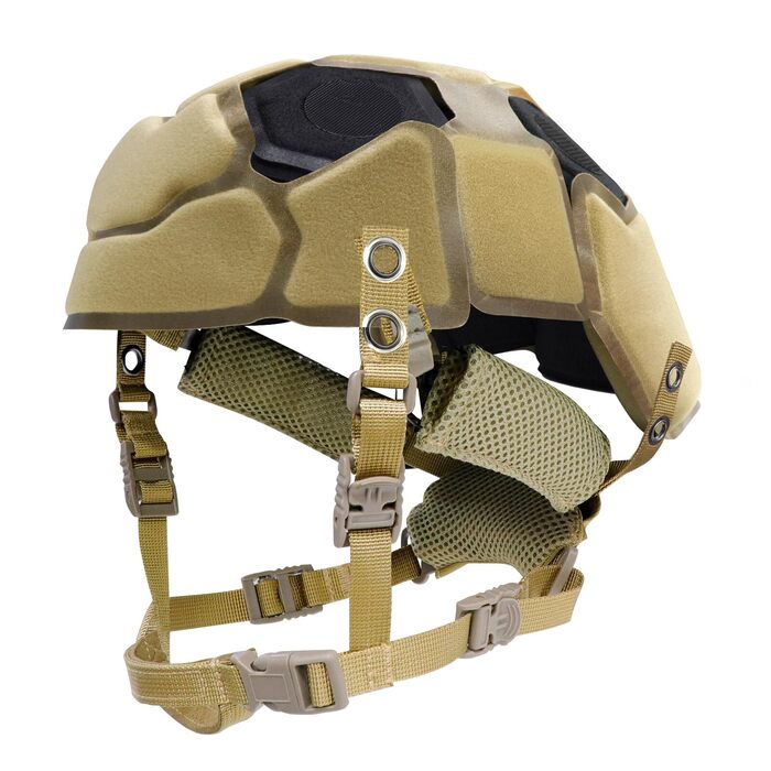 Тактичні накладки на шолом та регульований ремінець для підборіддя шолома для Tactical Fast Me ACH Bump FMA EXF Запасний комплект аксесуарів кольору хакі