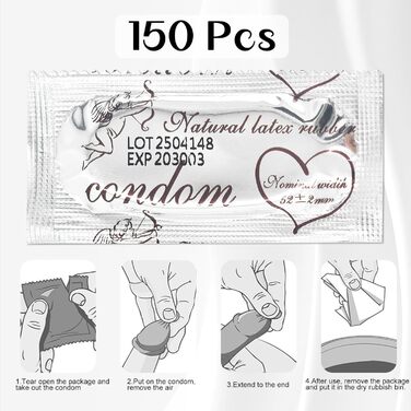 Презервативи Luyuttn, 150 шт.