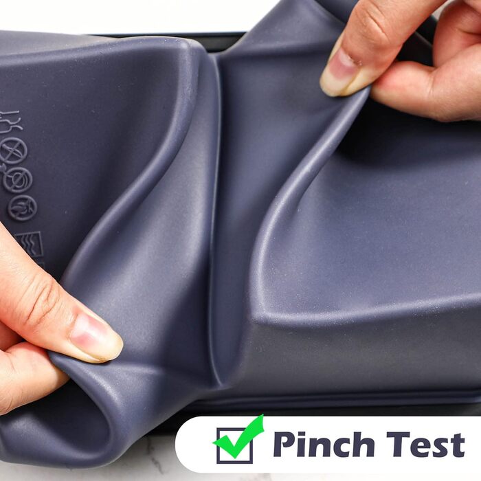 Контейнери для заморожування супів webake Силіконовий лоток для заморожування 500 мл 2 шт. з кришкою Контейнер для заморожування харчових продуктів Контейнер для зберігання надзвичайно великий лоток для кубиків льоду для супу, бульйону, соусу, кубиків льо