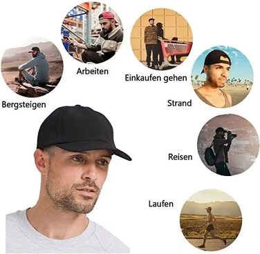 Бейсболка Etyepoh для чоловіків і жінок, бейсболка унісекс, регульована бейсболка з чистим кольором бейсболка бейсболка один розмі