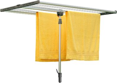 Сушарка для білизни JUWEL Swing 200 (на 2 завантаження пральної машини, довжина підвісу 18,9 м, окремо стояча сушарка з регулюванн