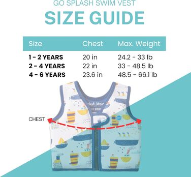 Рятувальний жилет Splash About Go Splash для буксирів 1-2 роки