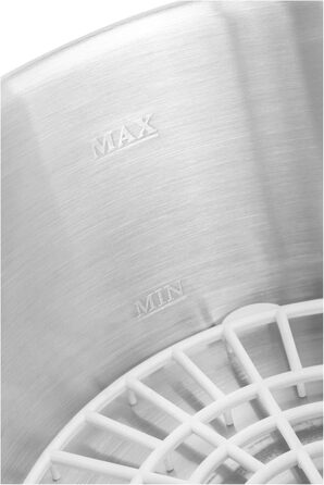 Глінтвейн Stagecaptain GWK-16A - Машина для консервації на 16 літрів - 2000 Вт - Матова нержавіюча сталь - Просте управління (температура та таймер) - Автоматичне вимкнення - Срібло