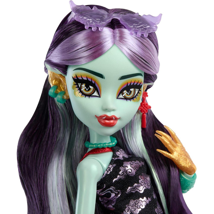 Лялька Monster High Jinafire Long HYV58 з 7 аксесуарами, 29 см