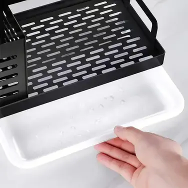 Кухонний органайзер YunNasi 22,5 см, чорний