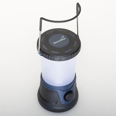 Ліхтар для кемпінгу Skandika Talvik Світлодіодний ліхтар, 1500 люмен, акумуляторний, 4400 мАг, плавне регулювання яскравості, функція зовнішнього акумулятора Ліхтар для кемпінгу, активного відпочинку на свіжому повітрі, походів, аварійне освітлення