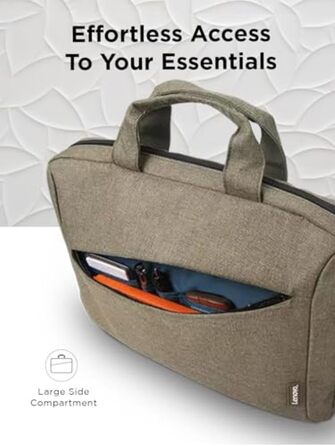 Сумка для ноутбука Lenovo для 39.6 см (15.6 дюйма) T210, коричнева, 15.6 зелена