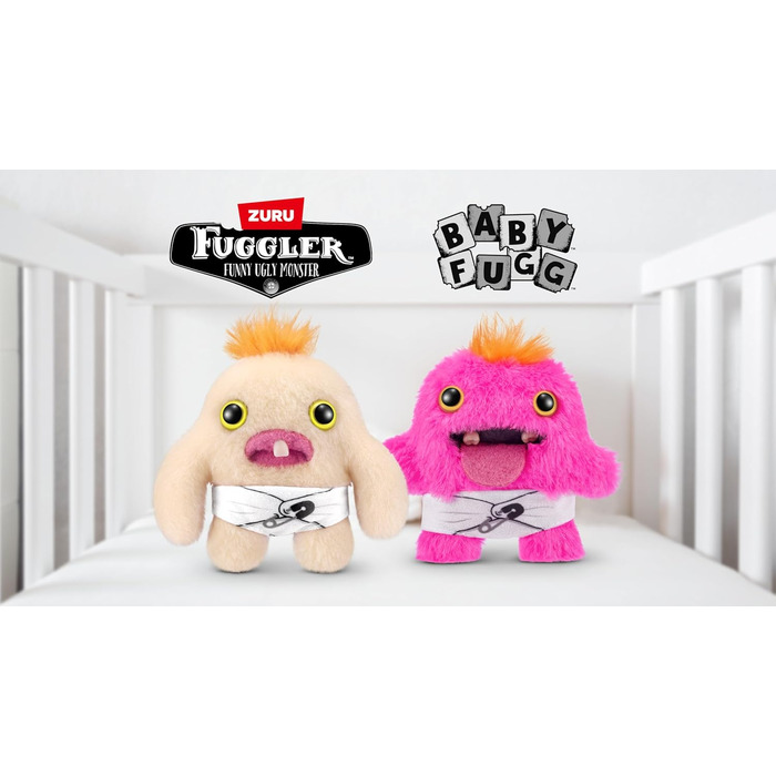 FUGGLER Baby Fugg, набір з трьох плюшевих фігурок, 9 см