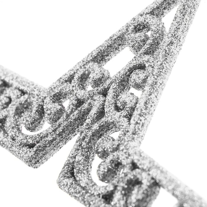 Ялинкова верхівка срібна com-four