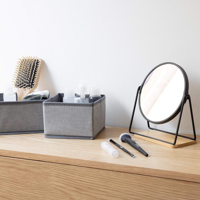 Ящики для зберігання Navaris система тканинних ящиків-органайзерів - 12 шт. різних розмірів - для шафи та шухляд - складні сірі