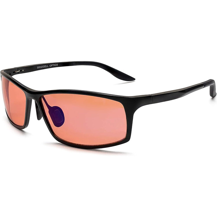 Окуляри BRADDELL OPTICS FL-41 з рожевим фільтром та захистом від синього світла від мігрені, світлочутливості та втоми очей