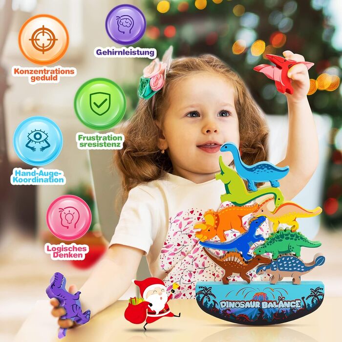 Дерев&39яні іграшки Монтессорі та різдвяні подарунки для дітей