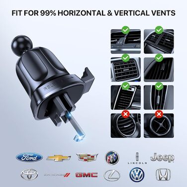 Тримач для мобільного телефону автомобільний тримач для мобільного телефону для вентиляції автомобіля Універсальний автомобільний
