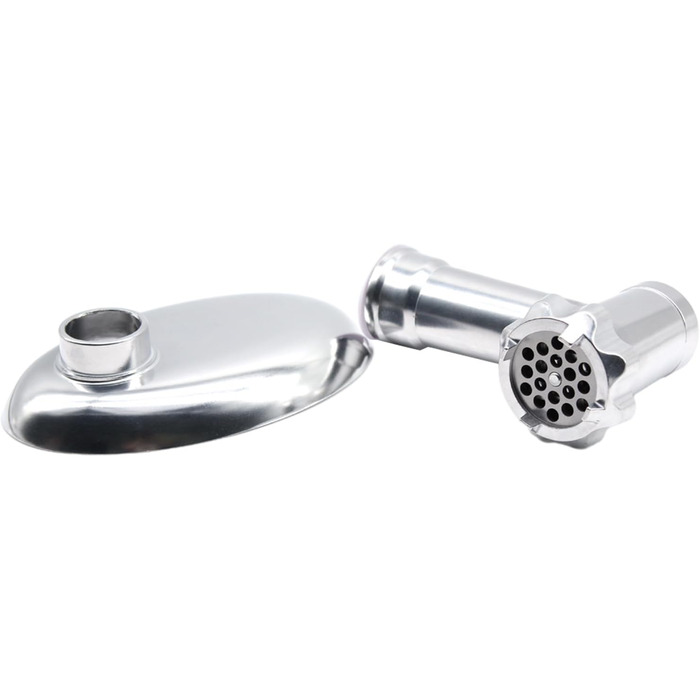 М'ясорубка електрична, 2800 Вт Електрична м'ясорубка з 3 перфорованими дисками для кухні, чорна