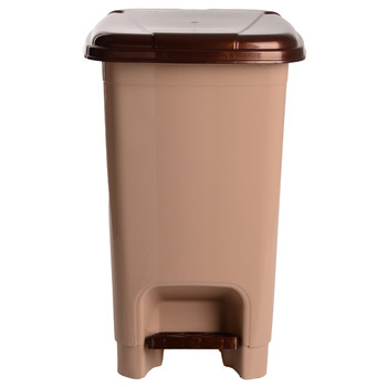 Корзина д/сміття VIOLET HOUSE 0156 Beige з педал. 8 л (0156 Beige 8 л) (7246359)