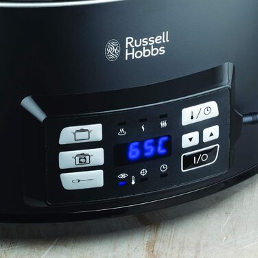 Мультиварка Russell Hobbs 3-в-1 мультиварка, су-від, жаровня датчик температури ядра важка керамічна каструля на 6,5 л для оптимал