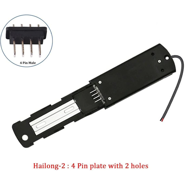 Монтажна пластина (тримач) для корпусу акумулятора електровелосипеда Hailong / Polly