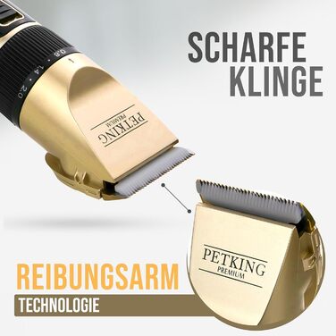 Машинка для стрижки собак PetKing Premium, професійна машинка для стрижки довгого волосся, машинка для стрижки собак, бритва для собак, машинка для стрижки котів