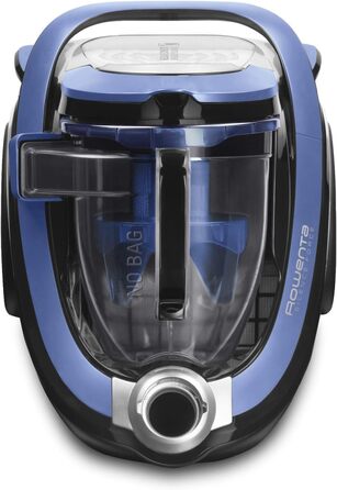 Безмішковий пилосос 550 Вт об'єм пилу 2,5 л низький рівень шуму компактний розмір вкл. аксесуари синій 33, 3 x 30 x 43, 5 см парке