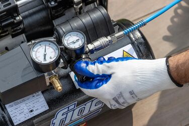 Переносний повітряний компресор FIAC SUPERSILENT 6, безмасляний, максимальний тиск 8 бар, 1 к.с., 6-літровий бак, рівень шуму 58 д