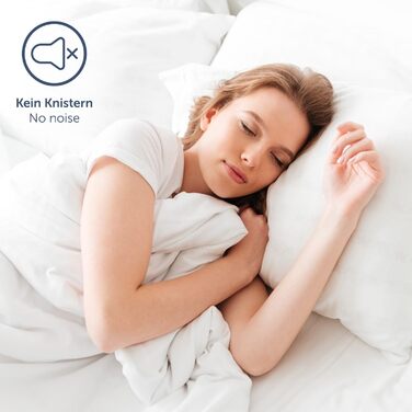 Наматрацник Blumtal Premium Molton 160x200 см 100 бавовна - сертифікований Oeko-Tex. Наматрацник Molton 160x200 см - Наматрацник 160x200 - Безшумний та повітропроникний - Підкладка під матрац 160x200 160 x 200 см - Білий