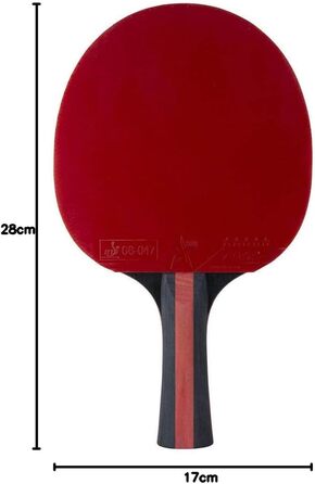 Ракетка для настільного тенісу STIGA Prestige 5-Star – професійна високошвидкісна ракетка для пінг-понгу, ITTF-схвалена, губка 2,0 мм, технологія WRB, зручне захоплення, одинична