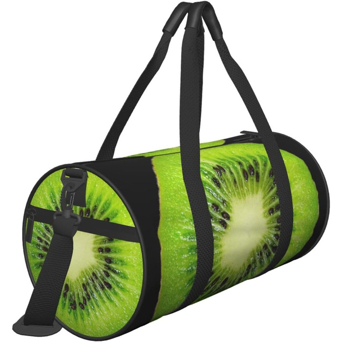 Спортивна сумка для подорожей Киві, чорна, універсальний розмір
