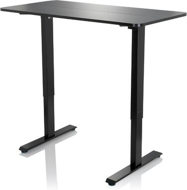 Стіл з регульованою висотою 120x60 см Stand CR Black Комп&39ютерний стіл з ручним регулюванням висоти, 802115