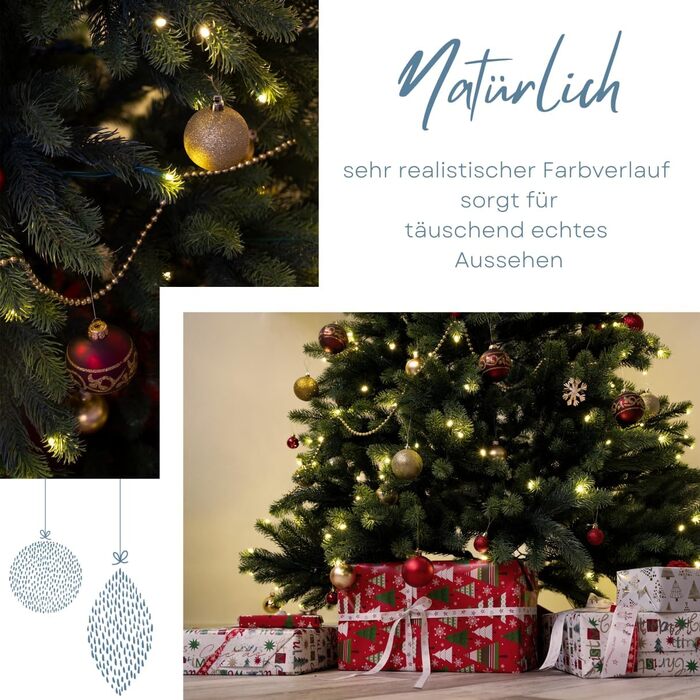 Штучна ялинка преміум-класу 120 см SCHAUMEX