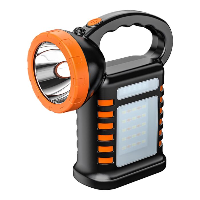 Прожектор на сонячній енергії, акумуляторний, потужний ліхтарик, робочий ліхтарик для кемпінгу, екстрених ситуацій на свіжому повітрі, ліхтарик для рукоділля, на сонячній енергії, акумуляторний