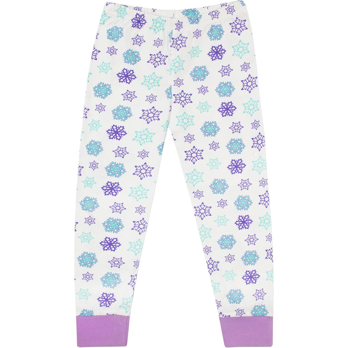 Піжами Disney Frozen Піжами для дівчаток "Крижана королева" Анна, Ельза, Крістофф, Олаф та Свен Піжами принцес для дітей, розмір 134, різнокольорові