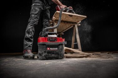 Професійний акумуляторний пилосос для вологого та сухого прибирання Einhell TP-VC 18/10 Li BL L-Solo (без акумулятора та зарядного пристрою)