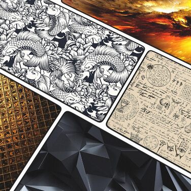 Мм - килимок для миші великого розміру - підвищує точність і швидкість - також для миші та клавіатури Roccat Razer Logitech - Alch