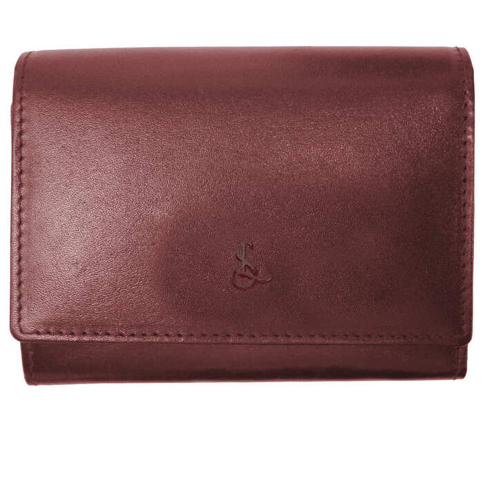 Гаманець жіночий шкіряний Semi Line RFID Dark Red (P8263-2)