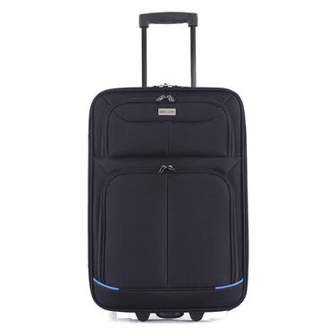 Валіза Semi Line 20' (S) Black/Blue Lines (T5753-1)