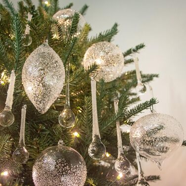 Різдвяні кульки для ялинки 8 шт KI Store