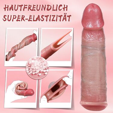 Силіконовий продовжувач пеніса для чоловіків, подовжує та потовщує пеніс з ерекційним кільцем