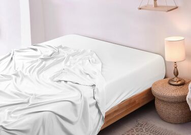 Постільна білизна Utopia - Простирадло без гумки - Простирадло 225 х 255см - Простирадло 135х190см - Плоске простирадло м'яка мато