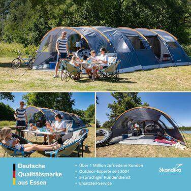 Сірий/Помаранчевий Намет-передпокій, 6 -