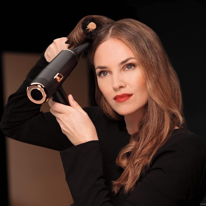 Фен Rowenta CV9920 Ultimate Experience Maestria 2000 Вт 6 налаштувань ультралегкий тривалий блиск кнопка холодного повітря 5-мм 9-