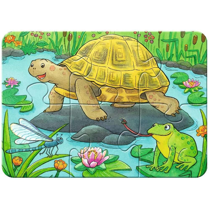 Дитячий пазл Ravensburger - 06951 Cute Pets - My First Puzzle with 2,4,6,8 elements - Пазл для дітей від 2 років
