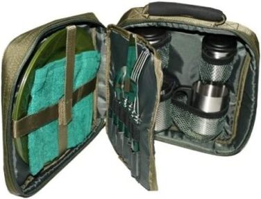 Набір столових приборів NGT Food Set Deluxe, зелений, L, FLA-CUTLERY-109