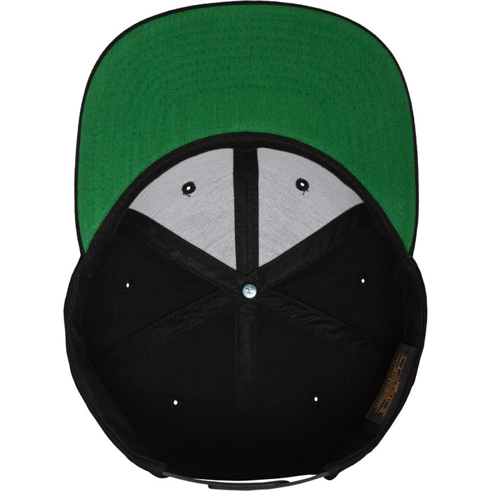 Flexfit Unisex Classic Snapback One Size Black, Flexfit Unisex Classic Snapback One Size Black
