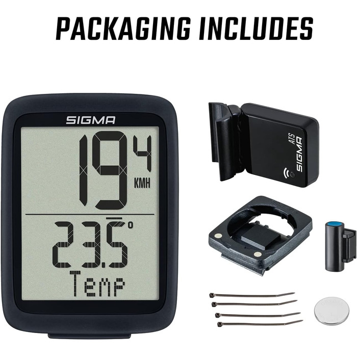 Бездротовий велокомп’ютер Sigma 10.0 WL