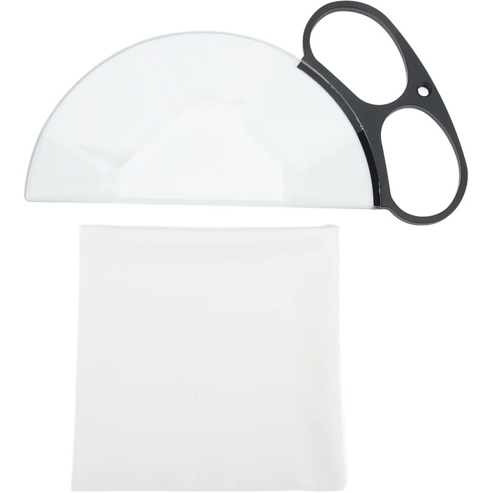 Фільтр зі скляною призмою калейдоскопа, скляний фільтр із напівкруглою призмою, 150 мм, ручний напівкруглий фільтр зі спеціальним ефектом для фотоапарата для дзеркальних фотоаксесуарів