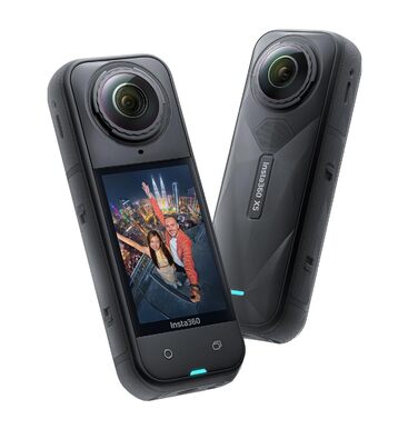 Водонепроникна екшн-камера 8K 360, лідер для умов слабкого освітлення, ефект невидимої селфі-палиці, міцний та змінний об&39єктив, 3-годинний час роботи від акумулятора, вбудований вітрозахист, 360 X5 -