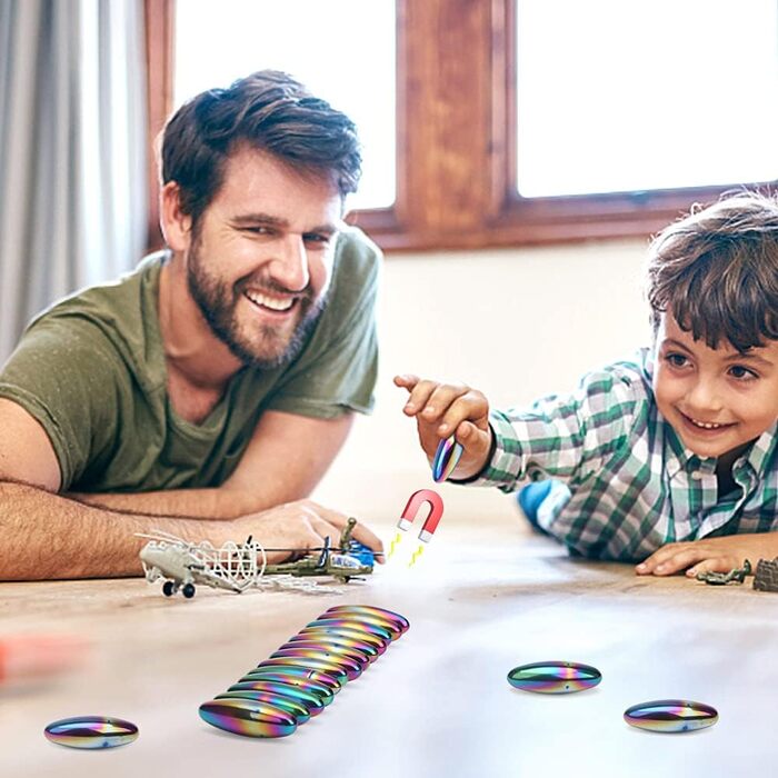 Магнітні кільця Непосидний стіл для пальців. Магніт. Іграшка. Кільце. Іграшка. Змія.